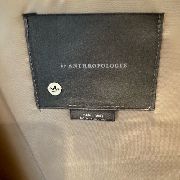 Anthropologie Lindsie Sherpa Vest Cream Black - Picture 4 of 6